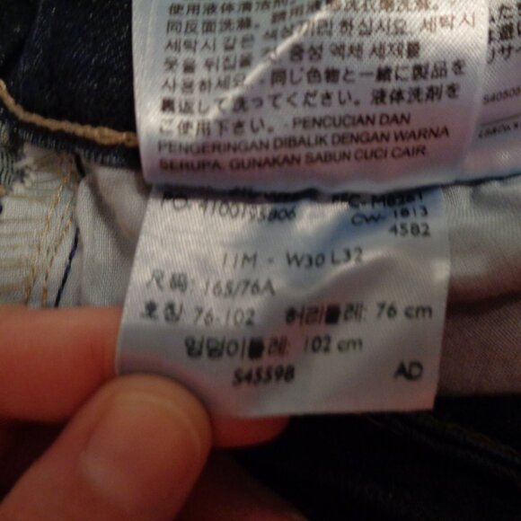 Levi's Juniors 518 Superlow Bootcut Jeans Size 11 M - Picture 10 of 10